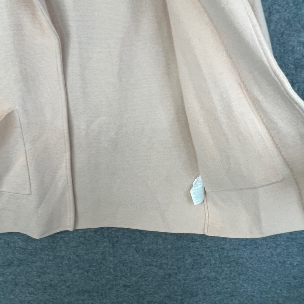 J.CREW 365 Sophie Open Front Knit Sweater Blazer Blush Pink Size Extra Small - Picture 10 of 13